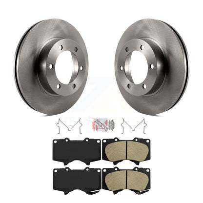 Kit de rotors de frein à disque avant et plaquettes en céramique pour Toyota Tundra Sequoia