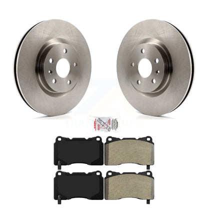 Kit de rotors de frein à disque avant et plaquettes semi-métalliques pour Cadillac XTS Buick Regal