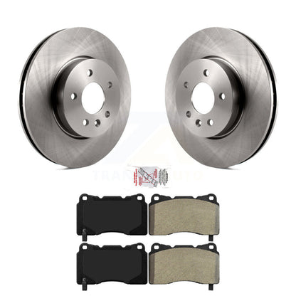 Kit de disques de frein à disque avant et plaquettes semi-métalliques pour Cadillac ATS K8A-104087
