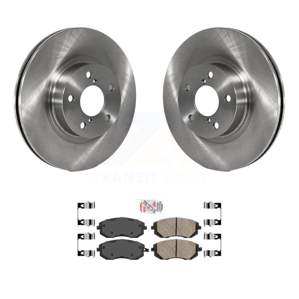 Kit de disques de frein à disque avant et plaquettes en céramique, pour Subaru Impreza Legacy Saab 9-2