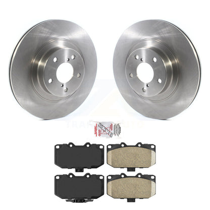 Kit de rotors de frein à disque avant et de plaquettes en céramique pour Subaru Impreza WRX 2008