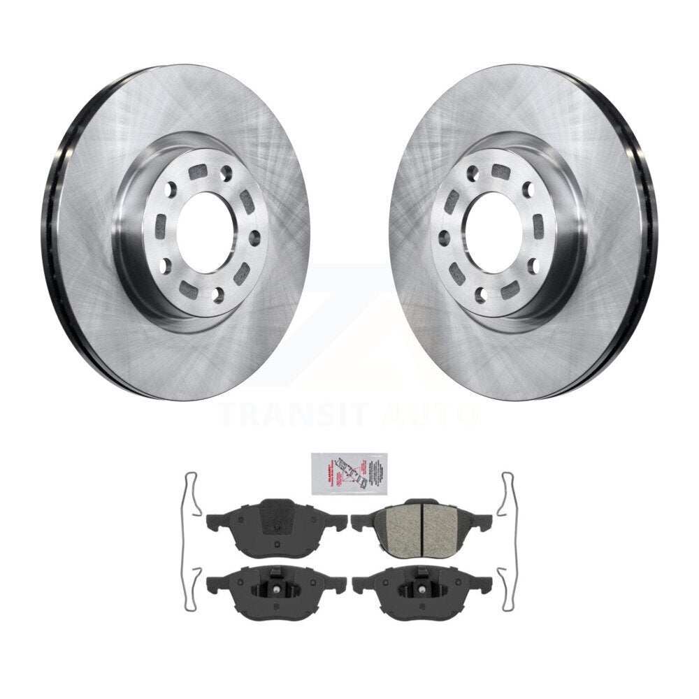 Kit de disques de frein à disque avant et plaquettes semi-métalliques pour Mazda 3 5 Sport