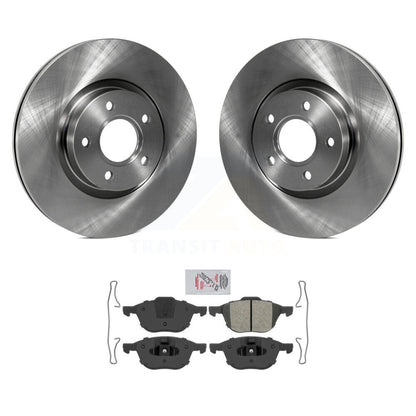 Kit de plaquettes de frein semi-métalliques pour Rotors de frein avant, pour Ford Escape Volvo c-max S40 C30 V5