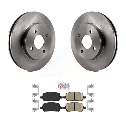 Kit de rotor de frein avant et de plaquettes en céramique, pour Chevrolet Cobalt Pontiac G5 Saturn Io