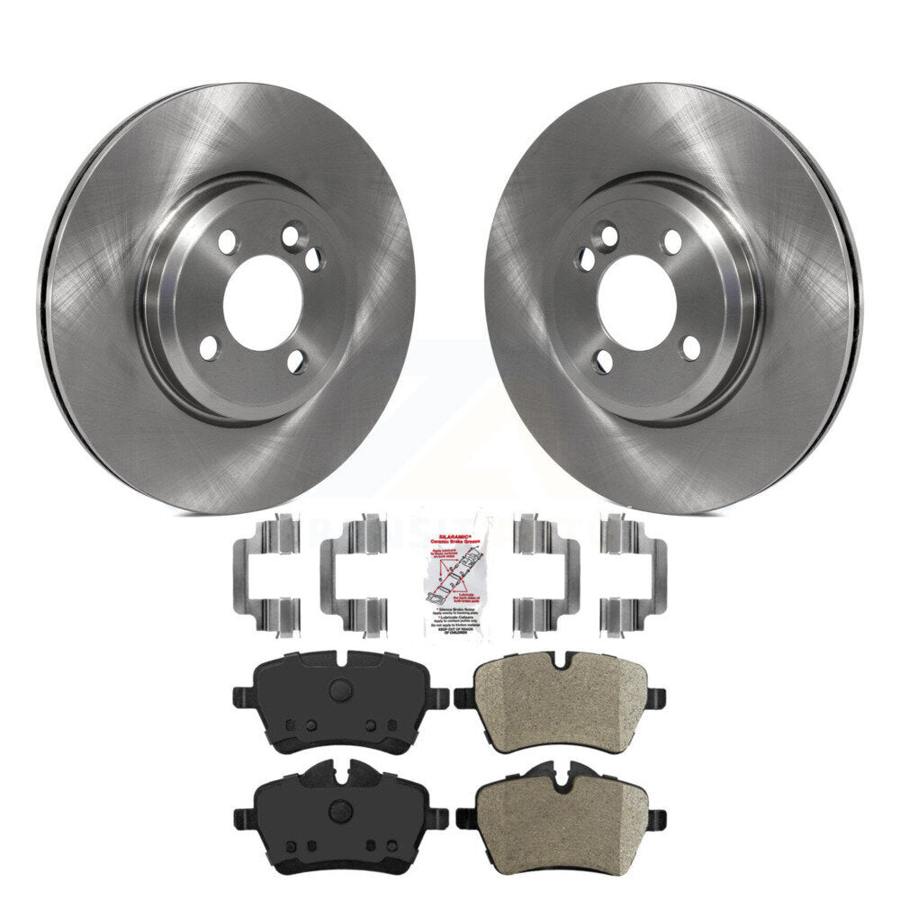Kit de disques de frein à disque avant et plaquettes semi-métalliques pour Mini Cooper Countryman