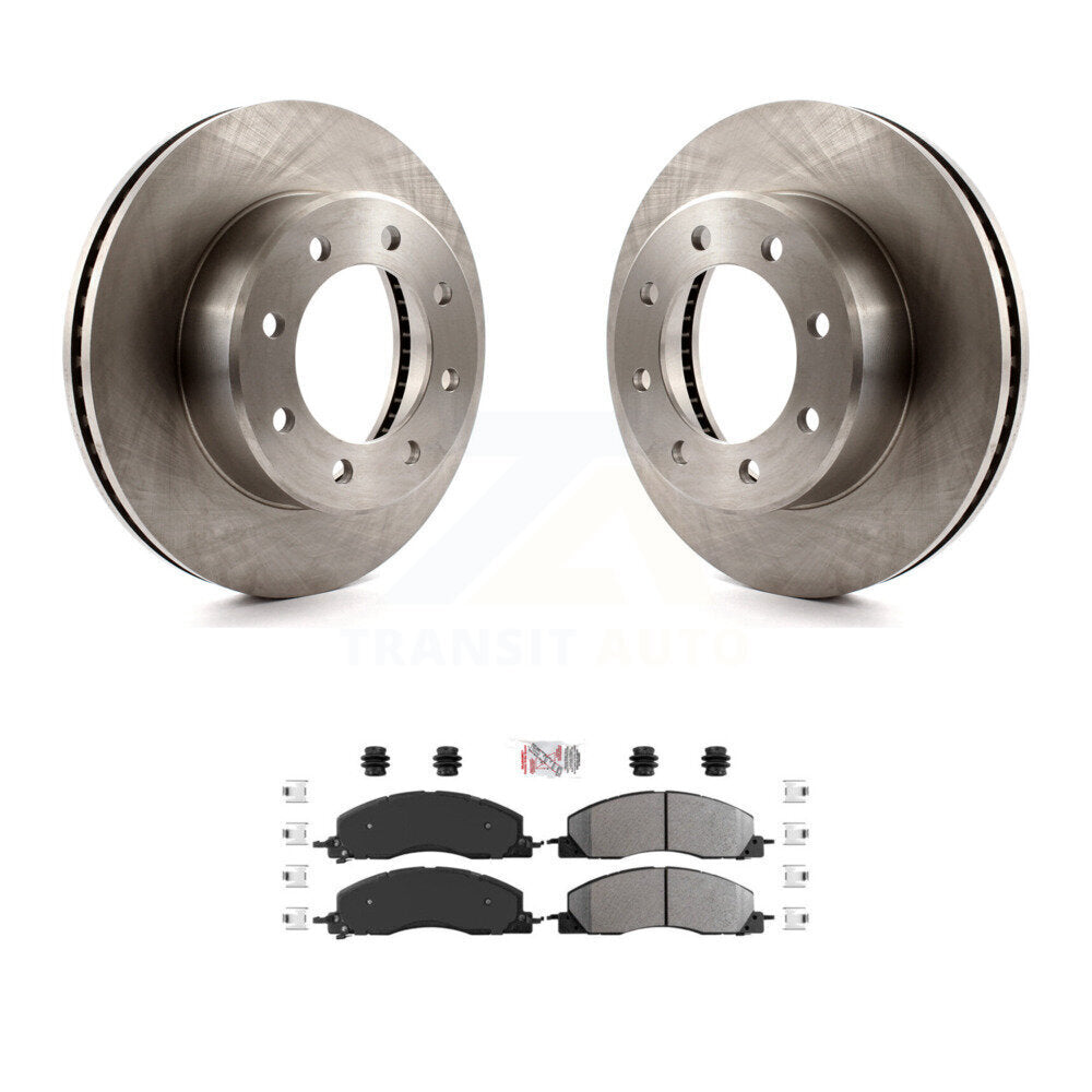 Kit de rotors de frein à disque avant et plaquettes semi-métalliques pour Ram 3500 2500 1500 Dodge