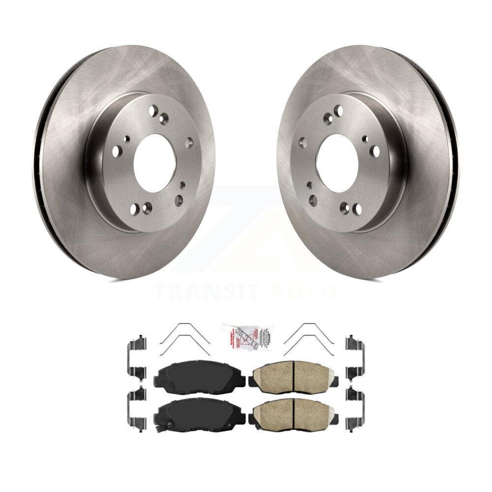 Kit de disques de frein à disque avant et plaquettes en céramique pour Honda Civic K8A-104181