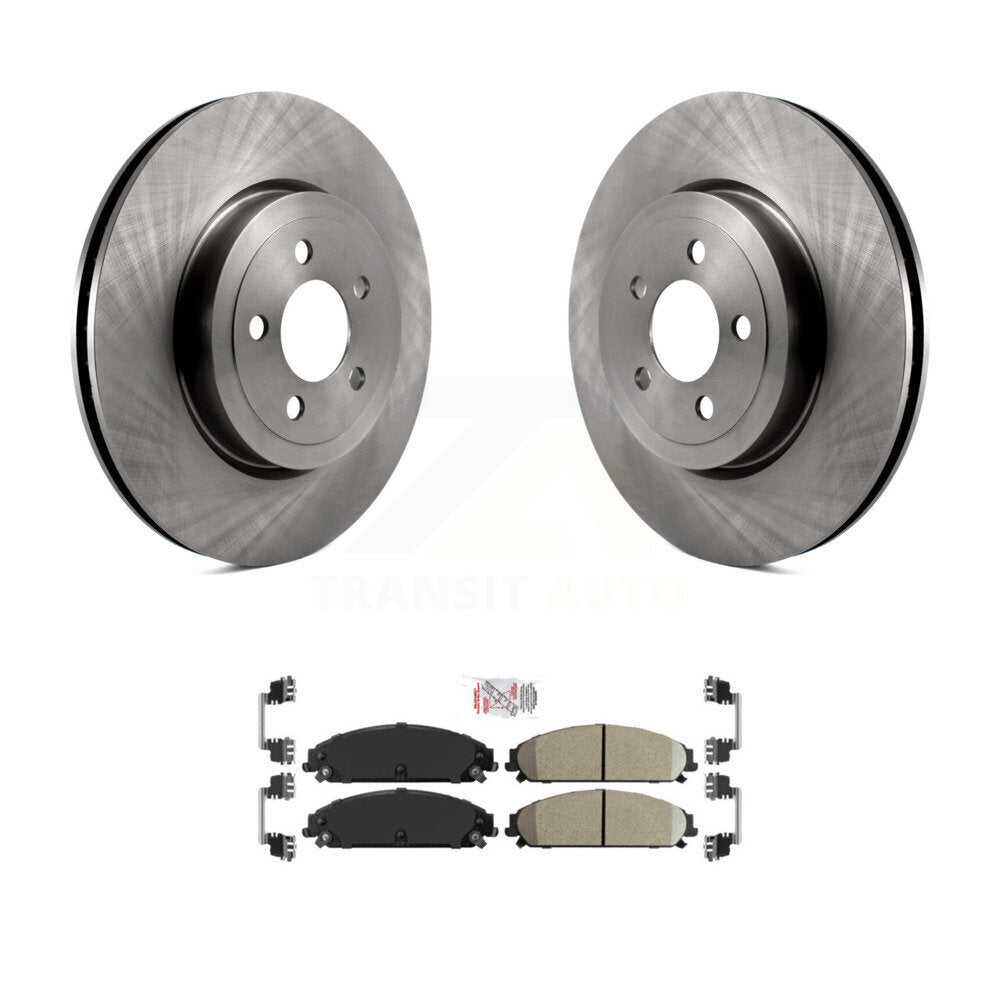 Kit de plaquettes en céramique pour Rotor de frein à disque avant, pour Dodge Chrysler 300 Charger Challenge