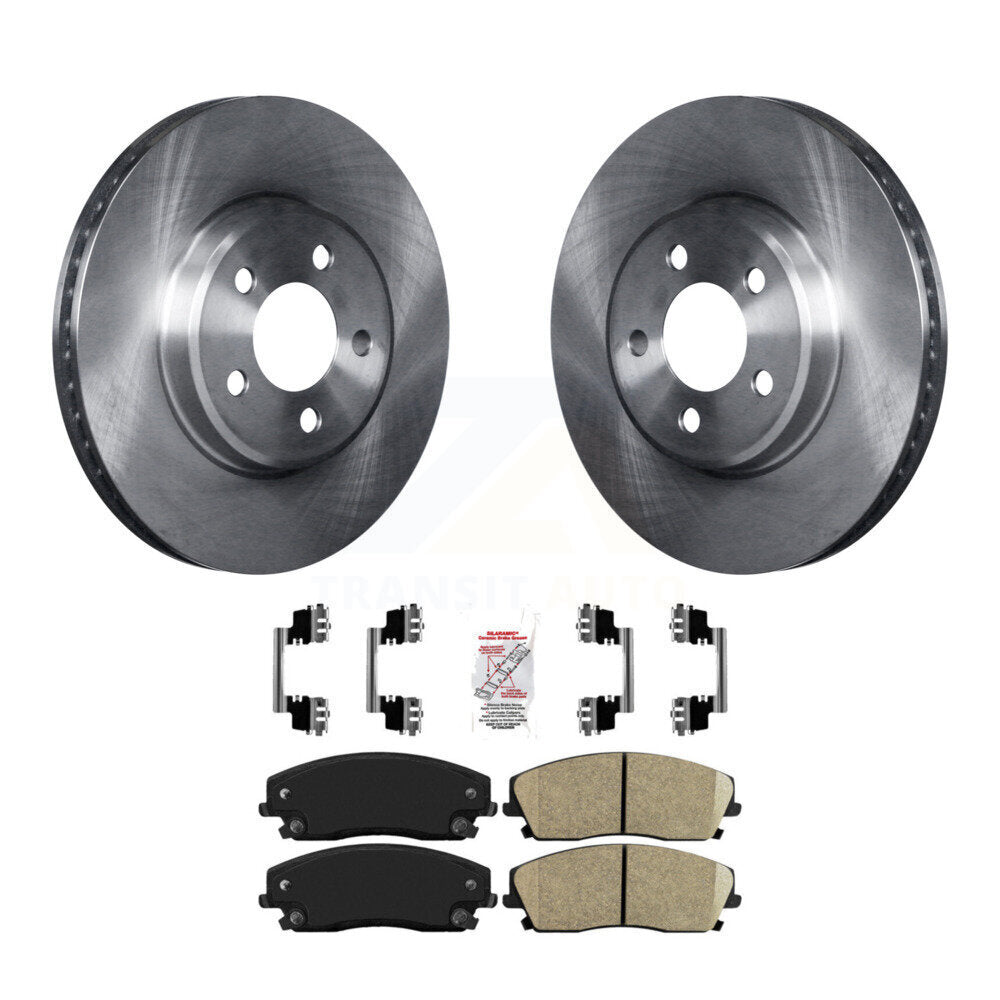 Kit de plaquettes en céramique pour Rotor de frein à disque avant, pour Dodge Chrysler 300 Charger Challenge