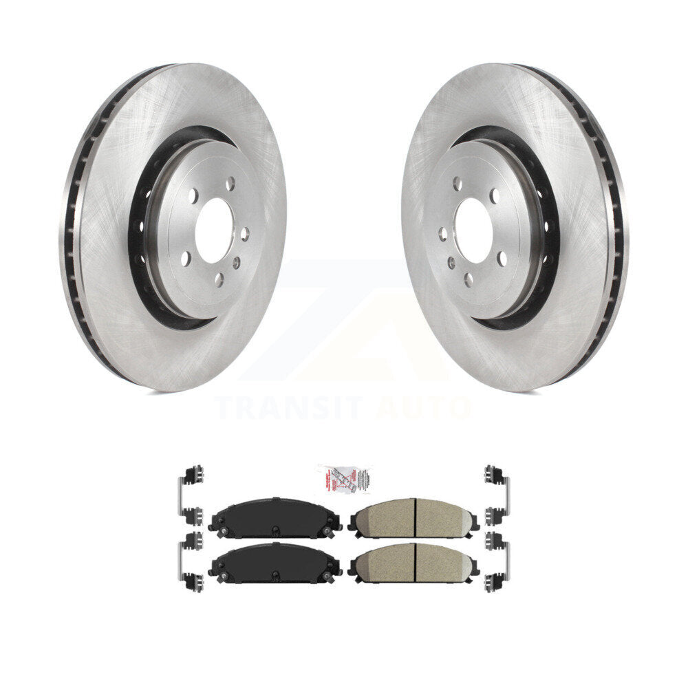 Kit de rotors de frein à disque avant et de plaquettes en céramique pour Dodge Charger K8A-104207