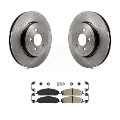 Kit de plaquettes en céramique pour Rotor de frein à disque avant, pour Dodge Chrysler 300 Charger Challenge