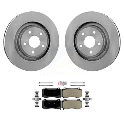Kit de rotor de frein avant et de plaquettes semi-métalliques pour Jeep Grand Cherokee SRT 2006-2010