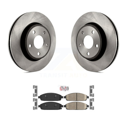 Kit de rotors de frein à disque avant et plaquettes en céramique pour Jeep Grand Cherokee Commander