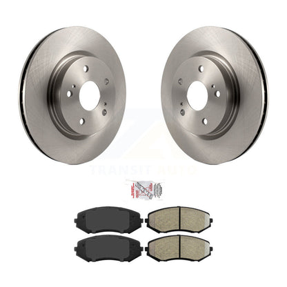 Kit de rotor de frein à disque avant et de plaquettes semi-métalliques pour Suzuki Grand Vitar 2006-2013