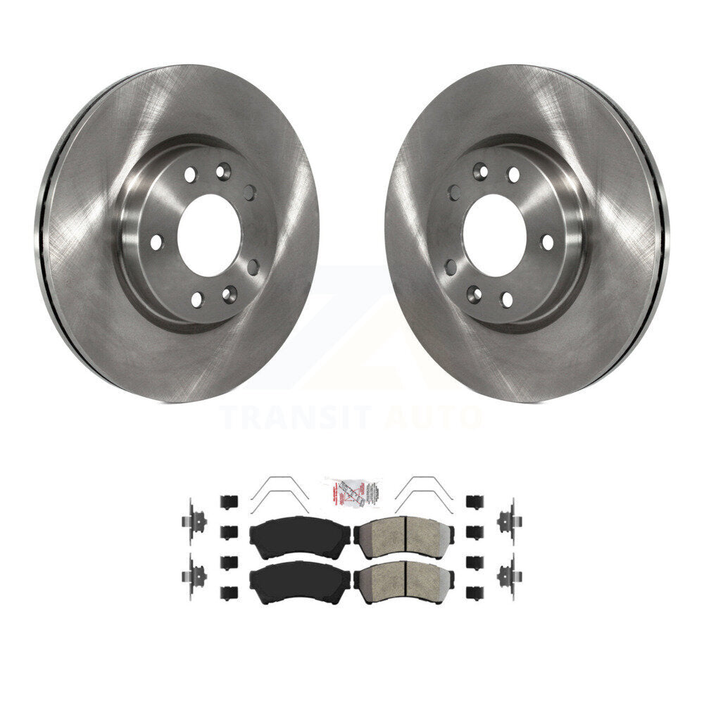 Kit de plaquettes semi-métalliques de Rotor de frein à disque avant, pour Ford Fusion Mazda 6 Lincoln MK