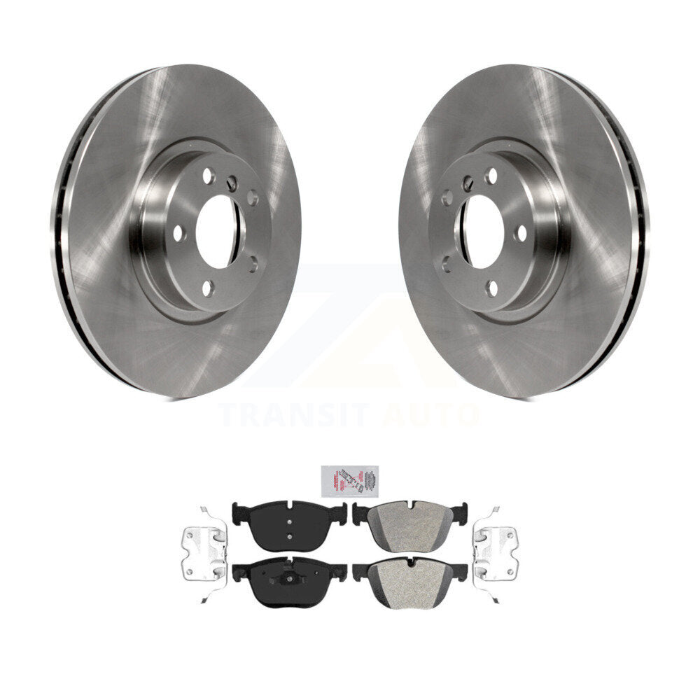 Kit de disques de frein à disque avant et plaquettes semi-métalliques pour BMW X5 X6 K8A-104240