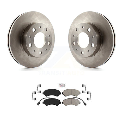 Rotors de frein à disque avant et Kit de plaquettes semi-métalliques pour Ram ProMaster 2500 3500 150