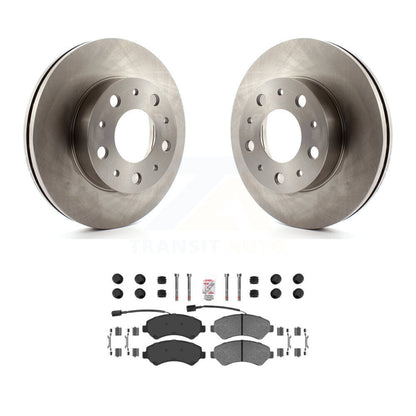 Rotors de frein à disque avant et Kit de plaquettes semi-métalliques pour Ram ProMaster 2500 3500 150