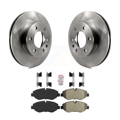 Rotors de frein avant et kit de plaquettes semi-métalliques pour Sprinter 2500 Mercedes-Benz Dodge