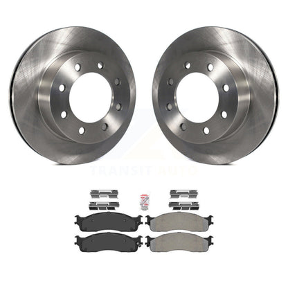 Rotors de frein à disque avant et Kit de plaquettes semi-métalliques pour Dodge Ram 1500 3500 2500