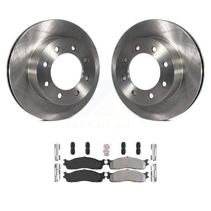 Rotors de frein à disque avant et Kit de plaquettes semi-métalliques pour Dodge Ram 1500 3500 2500