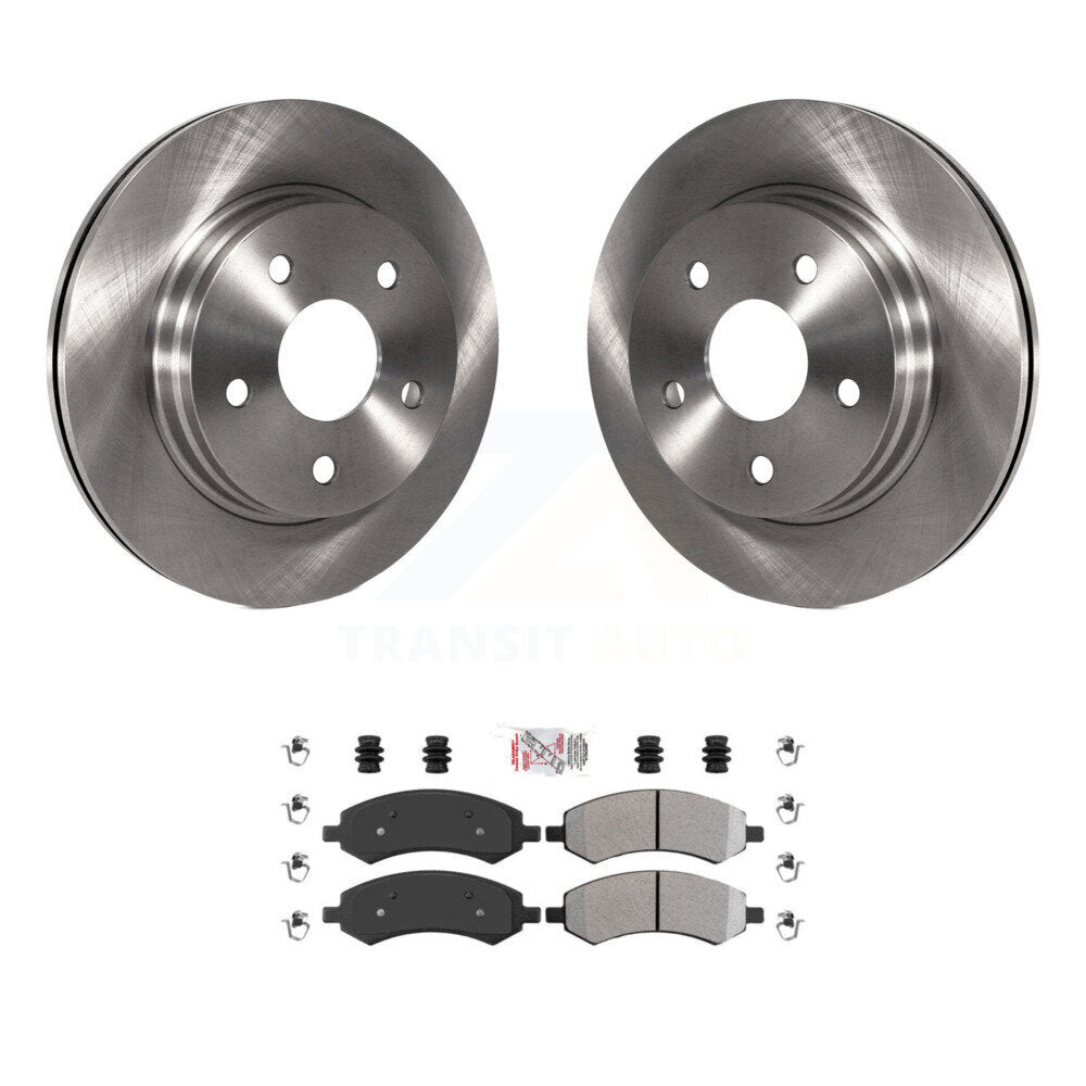 Kit de plaquettes semi-métalliques de Rotor de frein à disque avant, pour Ram 1500 Classic Dodge Chrysler