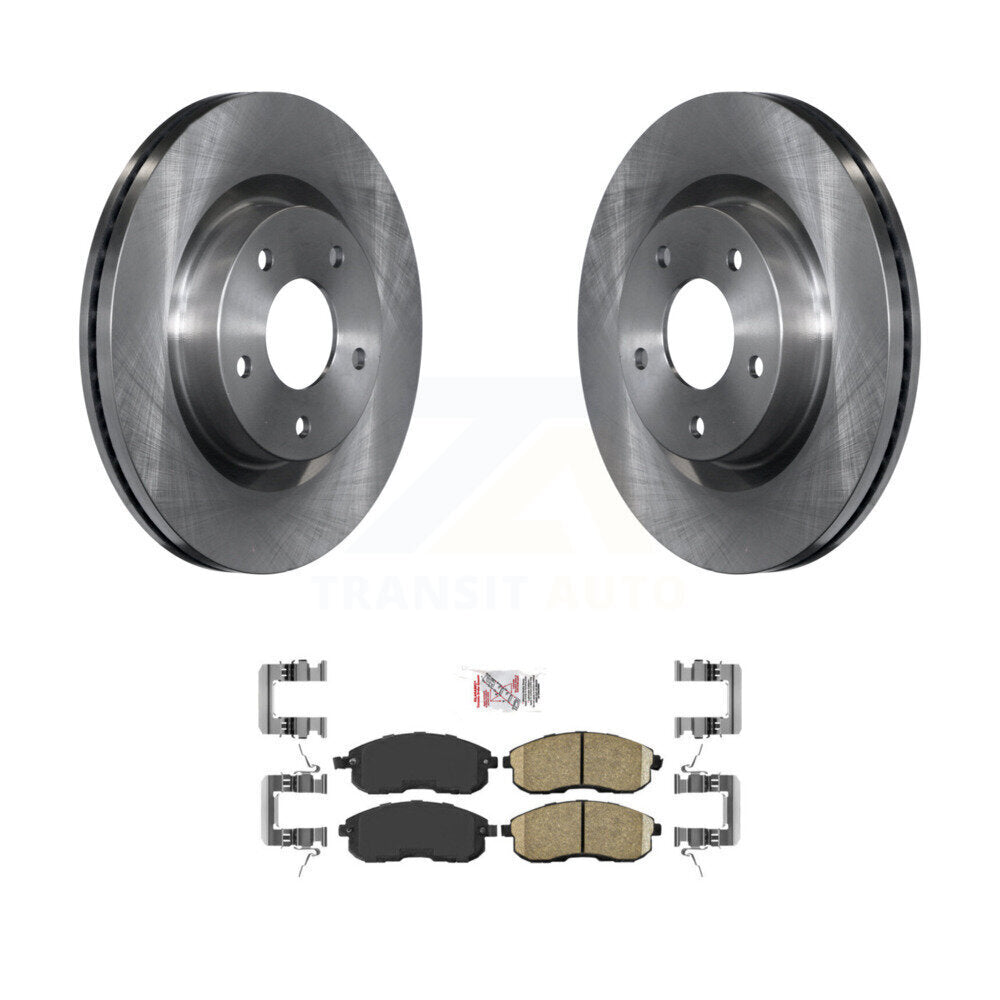 Kit de disques de frein à disque avant et plaquettes en céramique pour Nissan Altima K8A-104291