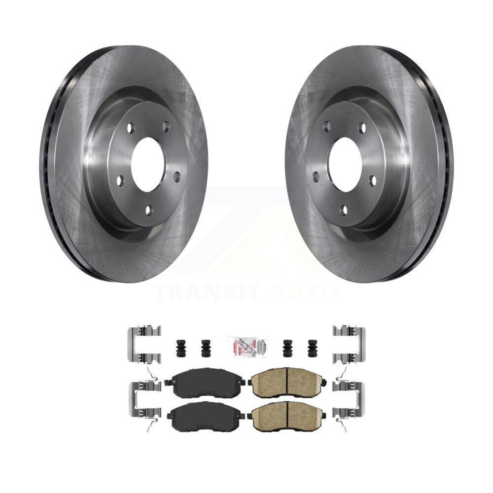 Kit de disques de frein à disque avant et plaquettes en céramique pour Nissan Altima K8A-104292