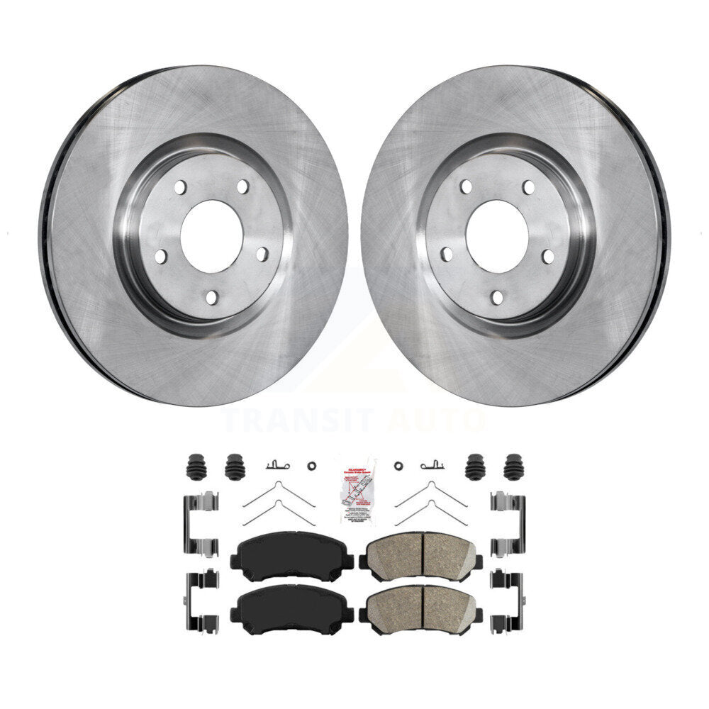 Kit de rotors de frein à disque avant et plaquettes en céramique pour Nissan Sentra Juke K8A-104295