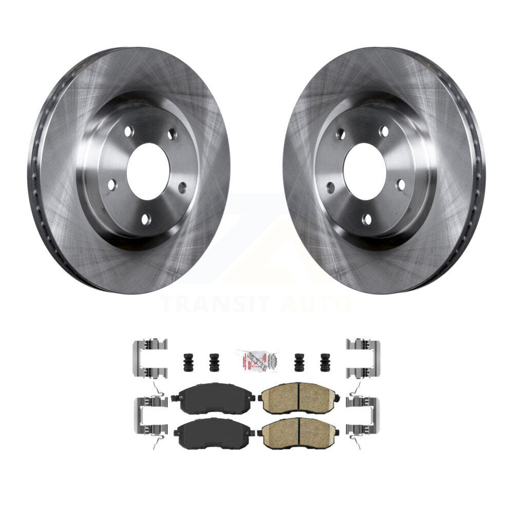 Kit de rotors de frein à disque avant et plaquettes en céramique pour Nissan Sentra SE-R 2007-2012