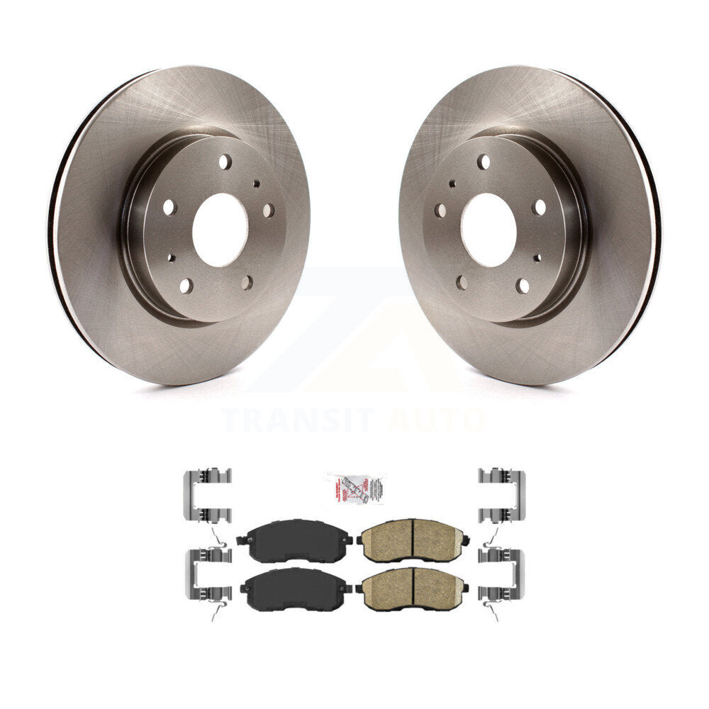 Kit de rotors de frein à disque avant et plaquettes en céramique pour Suzuki SX4 Crossover K8A-10429
