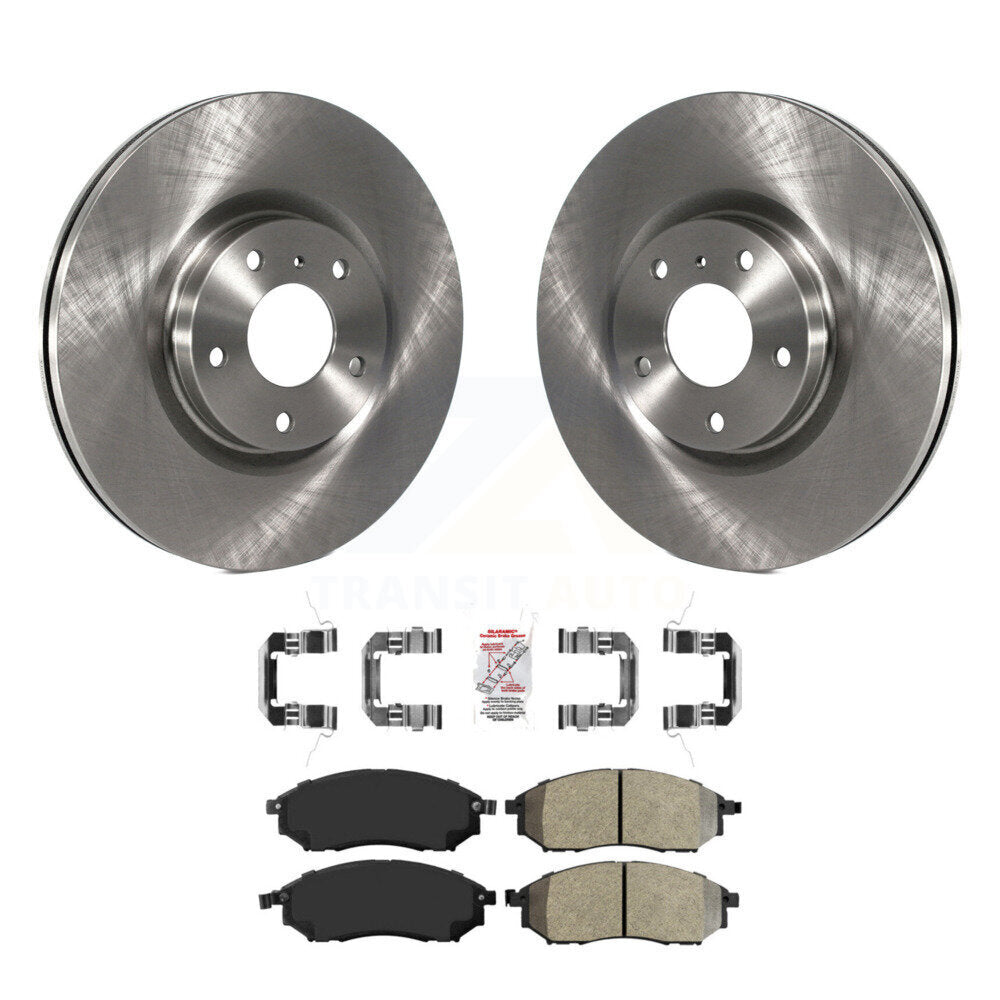 Kit de plaquettes de frein semi-métalliques pour Rotors de frein avant, pour INFINITI Nissan Murano G37 G35 EX3