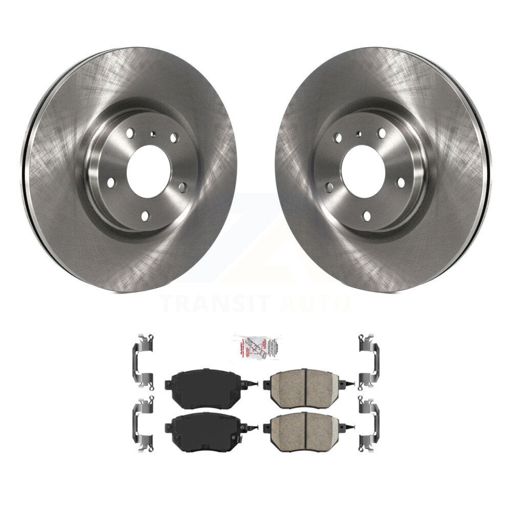 Kit de rotors de frein à disque avant et plaquettes en céramique pour Nissan Murano Altima Maxima