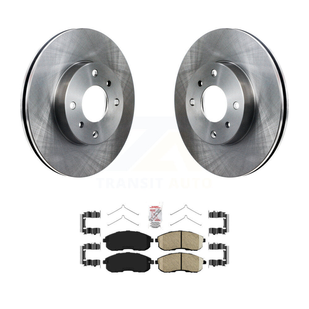 Kit de Rotor de frein à disque avant et de plaquettes en céramique, pour Nissan Sentra Altima INFINITI G2