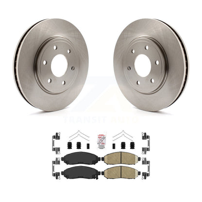 Kit de rotors de frein à disque avant et plaquettes en céramique pour Nissan Frontier Suzuki Equator