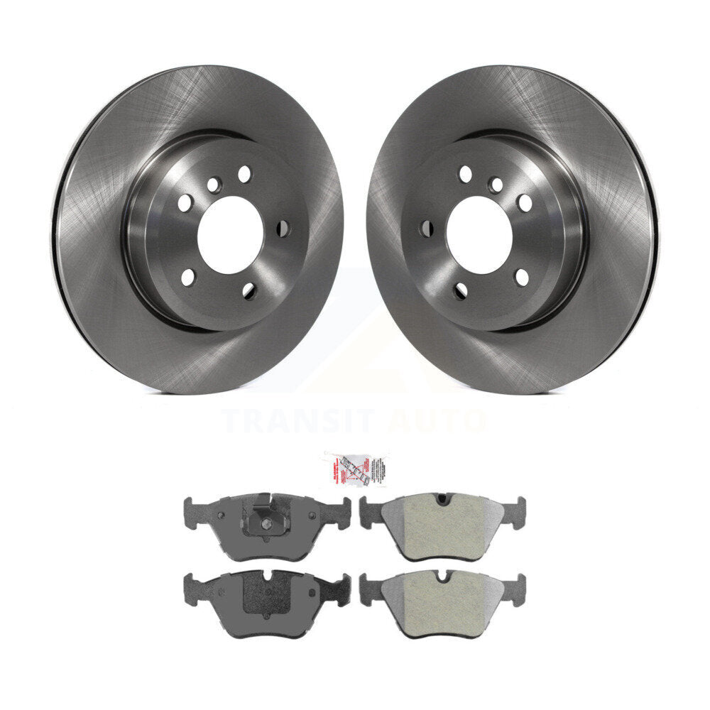 Kit de disques de frein à disque avant et plaquettes semi-métalliques pour BMW X3 2004-2010