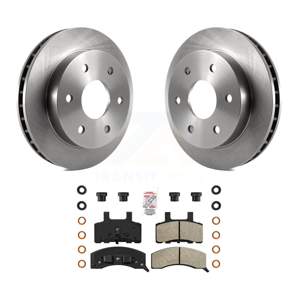 Kit de plaquettes semi-métalliques de Rotor de frein à disque avant, pour Chevrolet Tahoe GMC Yukon K250