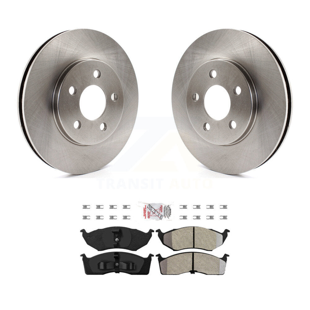 Kit de plaquettes semi-métalliques de Rotor de frein avant, pour Dodge caravane Grand Plymouth Voyage