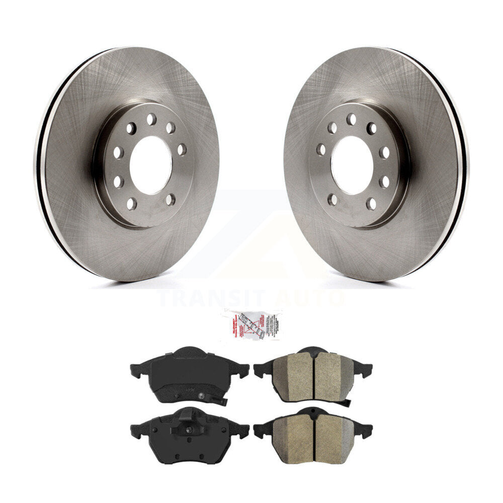 Kit de rotor de frein avant et de plaquettes semi-métalliques pour Saab 9-5 Saturn 9-3 L200 L300 L10