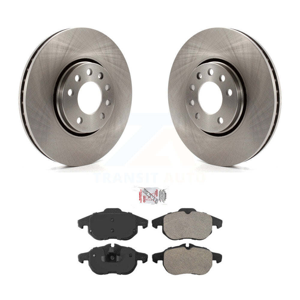 Kit disques de frein à disque avant et plaquettes semi-métalliques pour Saab 9-3 K8A-104371