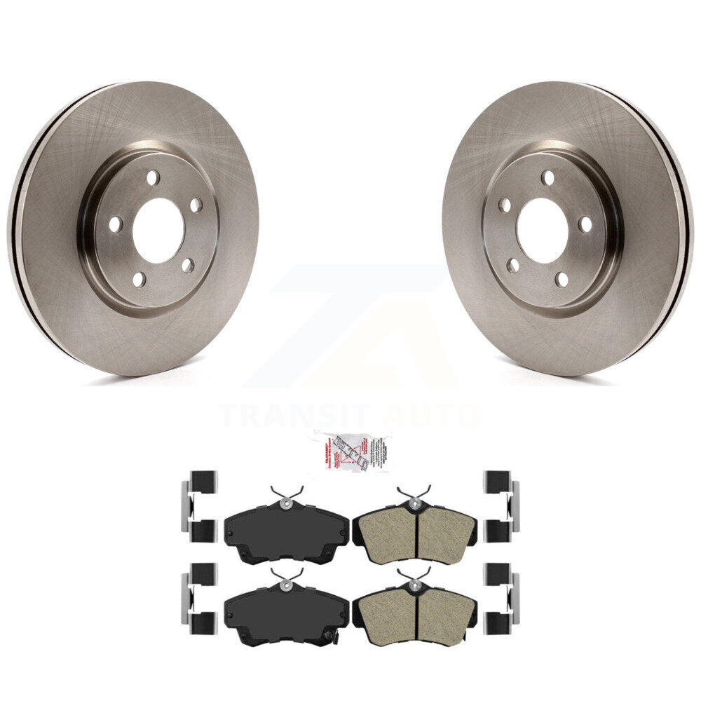 Kit de plaquettes de frein à disque avant, Rotors semi-métalliques, pour Chrysler PT Cruiser Dodge Neo