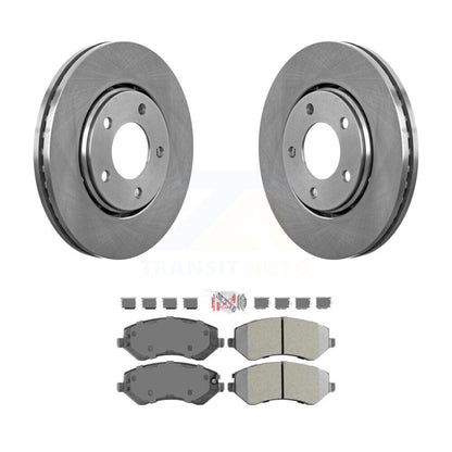 Kit de plaquettes de frein semi-métalliques pour Rotors de frein avant, pour Dodge caravane Grand Chrysler Town