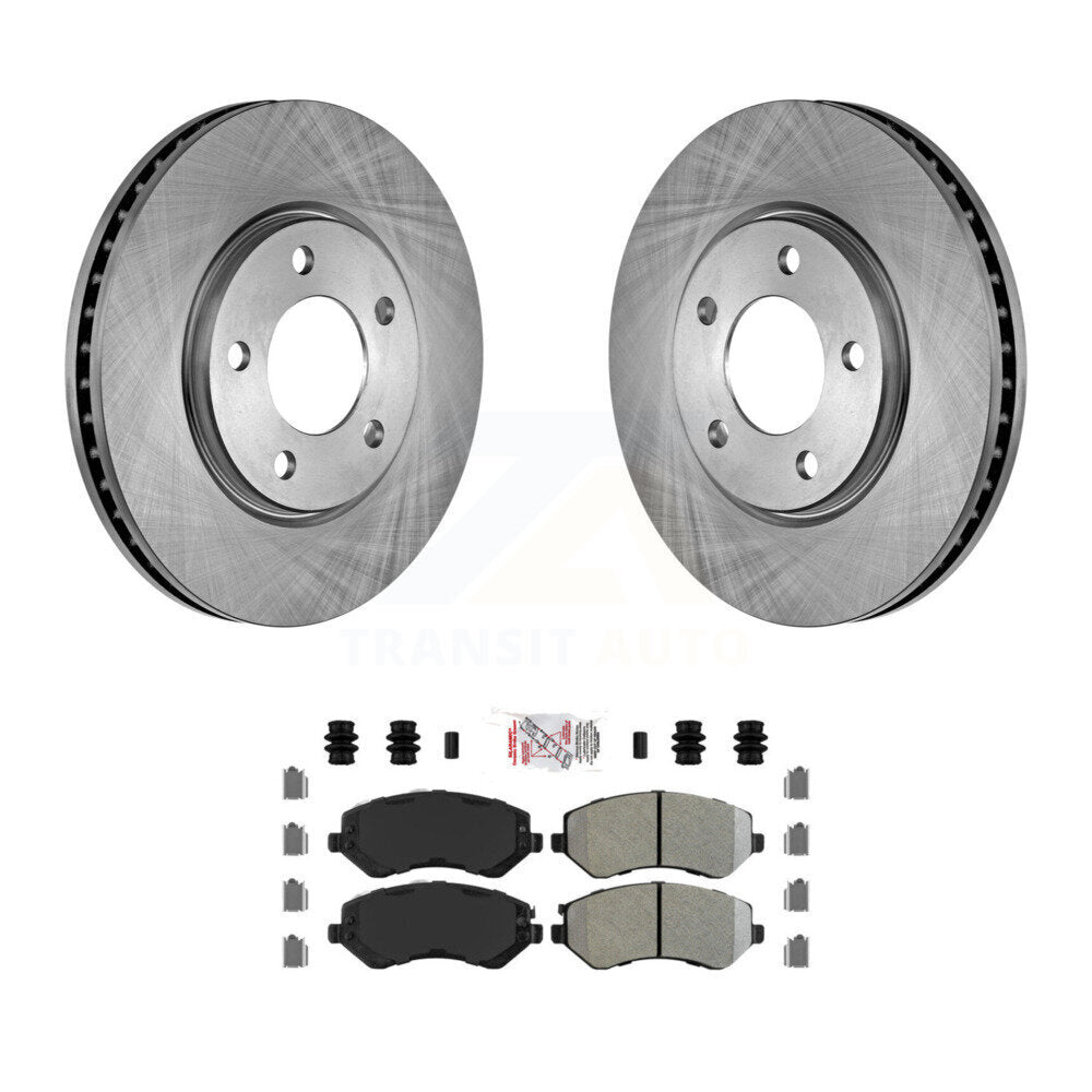 Kit de plaquettes semi-métalliques de Rotor de frein avant, pour Dodge Grand Caravan Chrysler Voyage