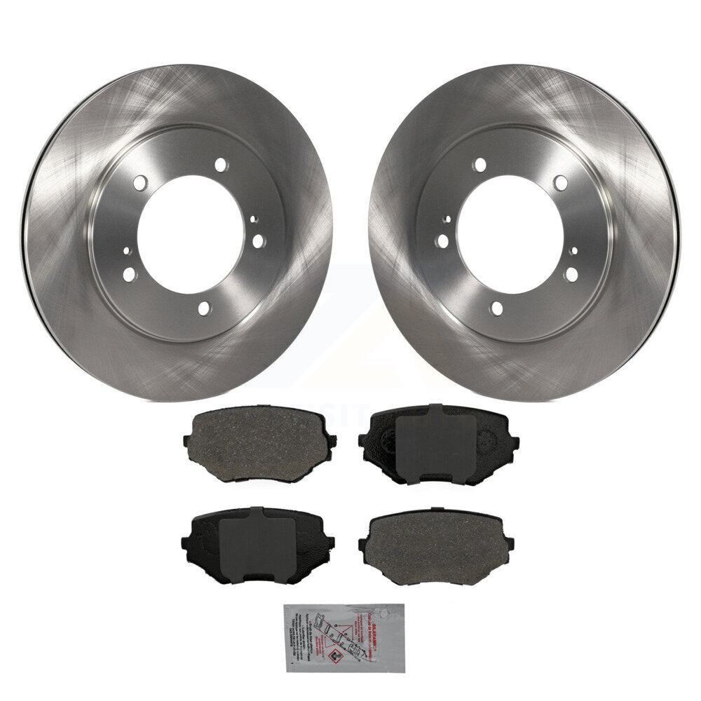 Kit de disques de frein à disque avant et plaquettes semi-métalliques pour Suzuki Grand Vitara XL-7