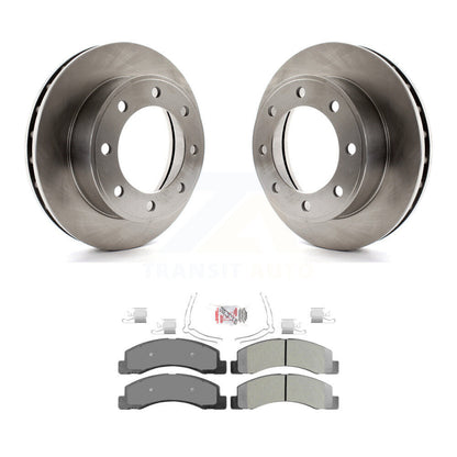 Kit de plaquettes semi-métalliques de Rotor de frein à disque avant, pour Ford F-250 Super Duty F-350 4W