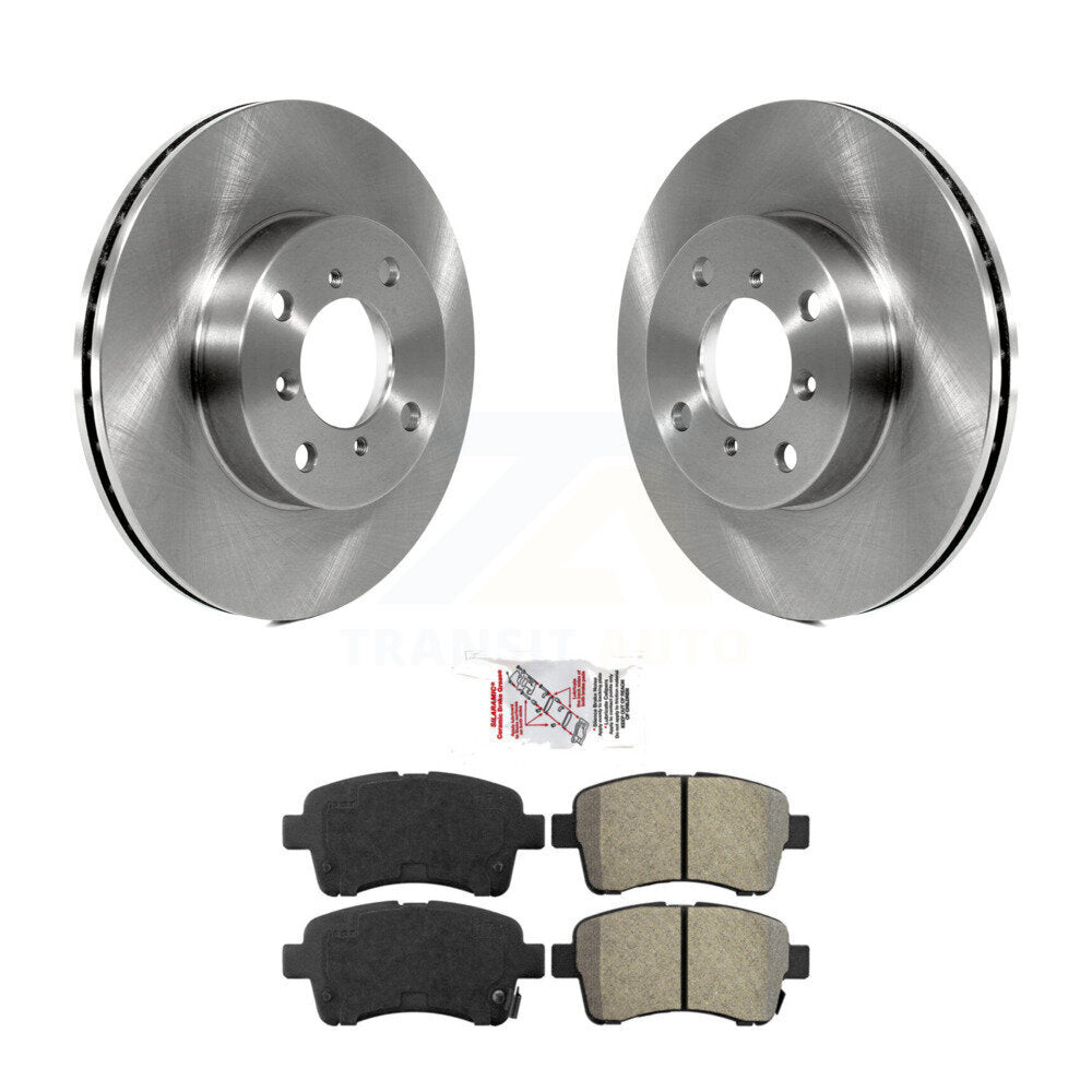 Kit de disques de frein à disque avant et plaquettes semi-métalliques pour Suzuki Aerio 2002-2005