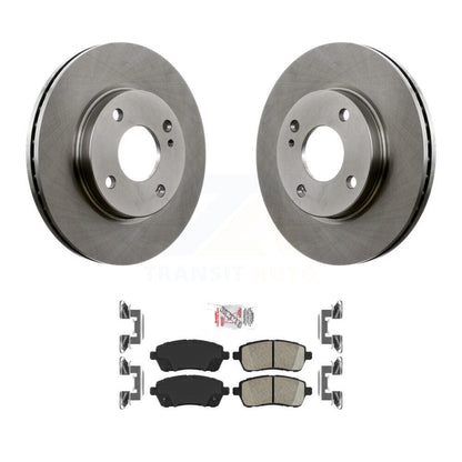 Kit de disques de frein à disque avant et plaquettes en céramique pour Ford Fiesta K8A-104421