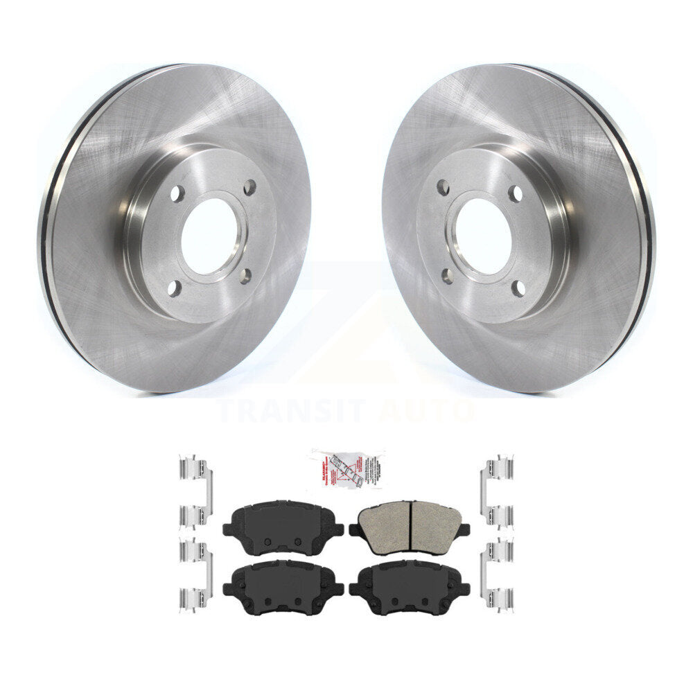 Kit de disques de frein à disque avant et de plaquettes semi-métalliques pour Ford Fiesta ST 2014-2019