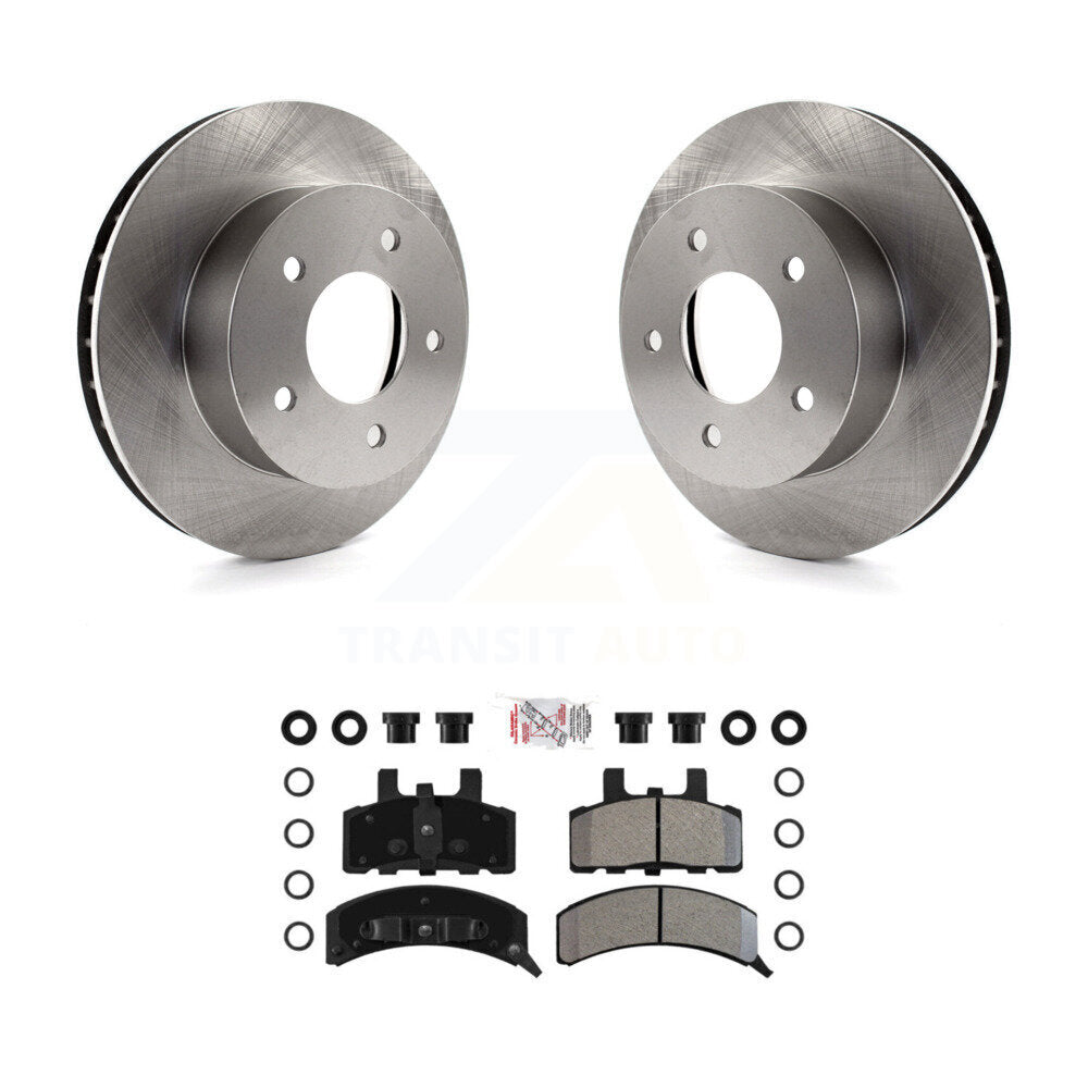 Kit de plaquettes de frein à disque avant, Rotors semi-métalliques, pour Chevrolet Astro GMC Safari AW