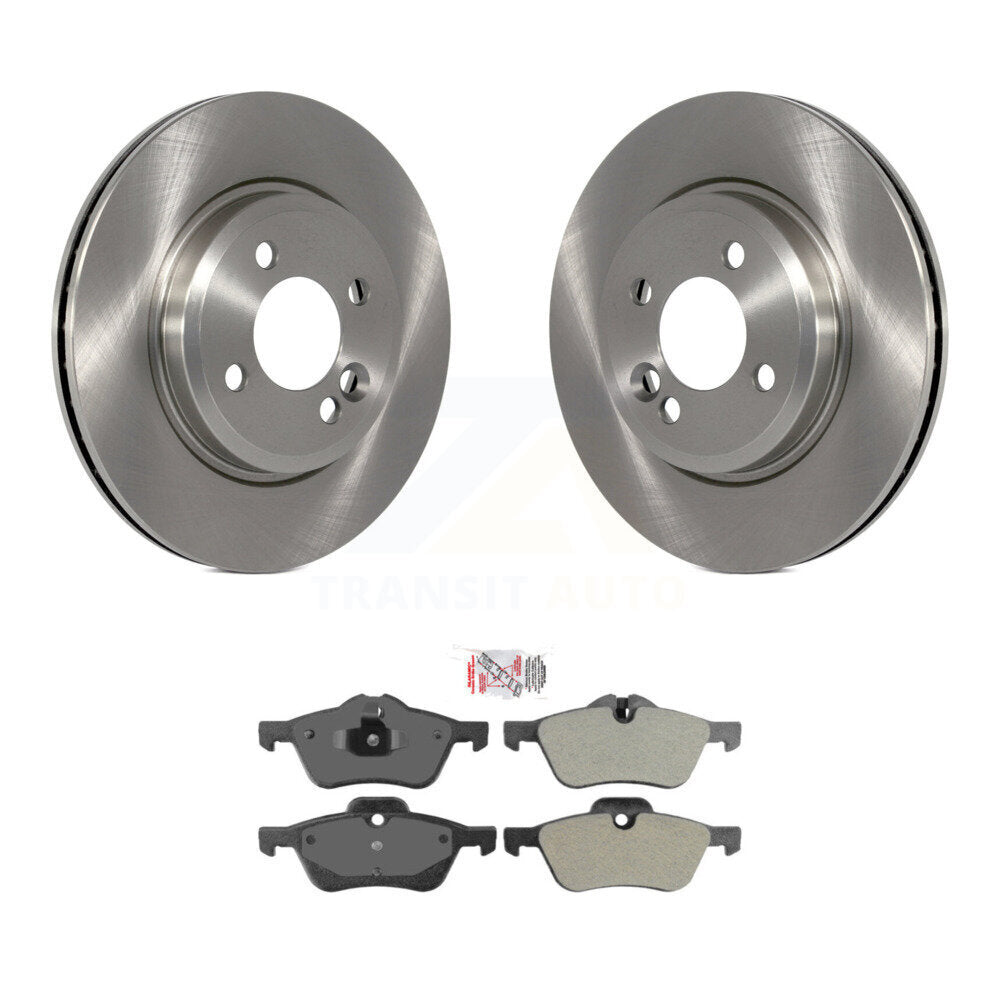 Kit de disques de frein à disque avant et plaquettes semi-métalliques pour Mini Cooper K8A-104431